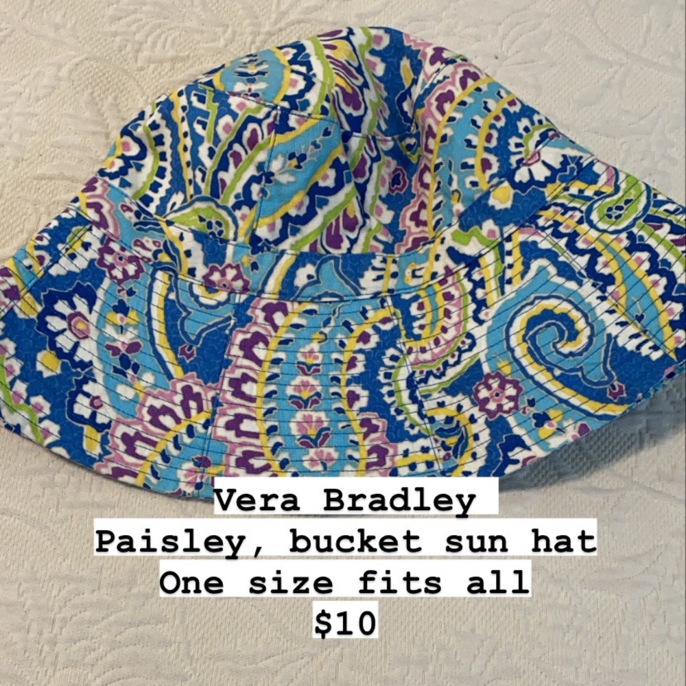 Vera Bradley sun hat